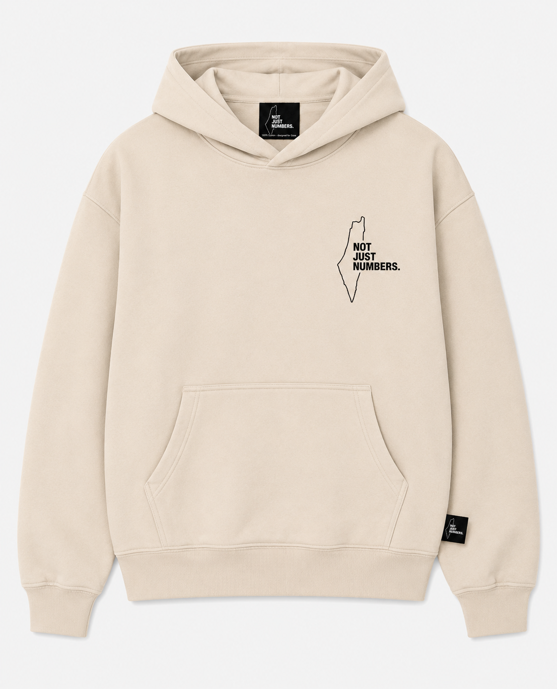 NOTJUSTNUMBERS.  HOODIE