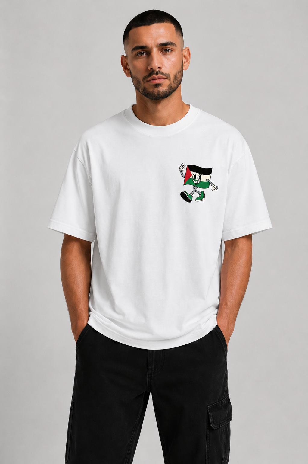 Palestine Lover Comic TEE