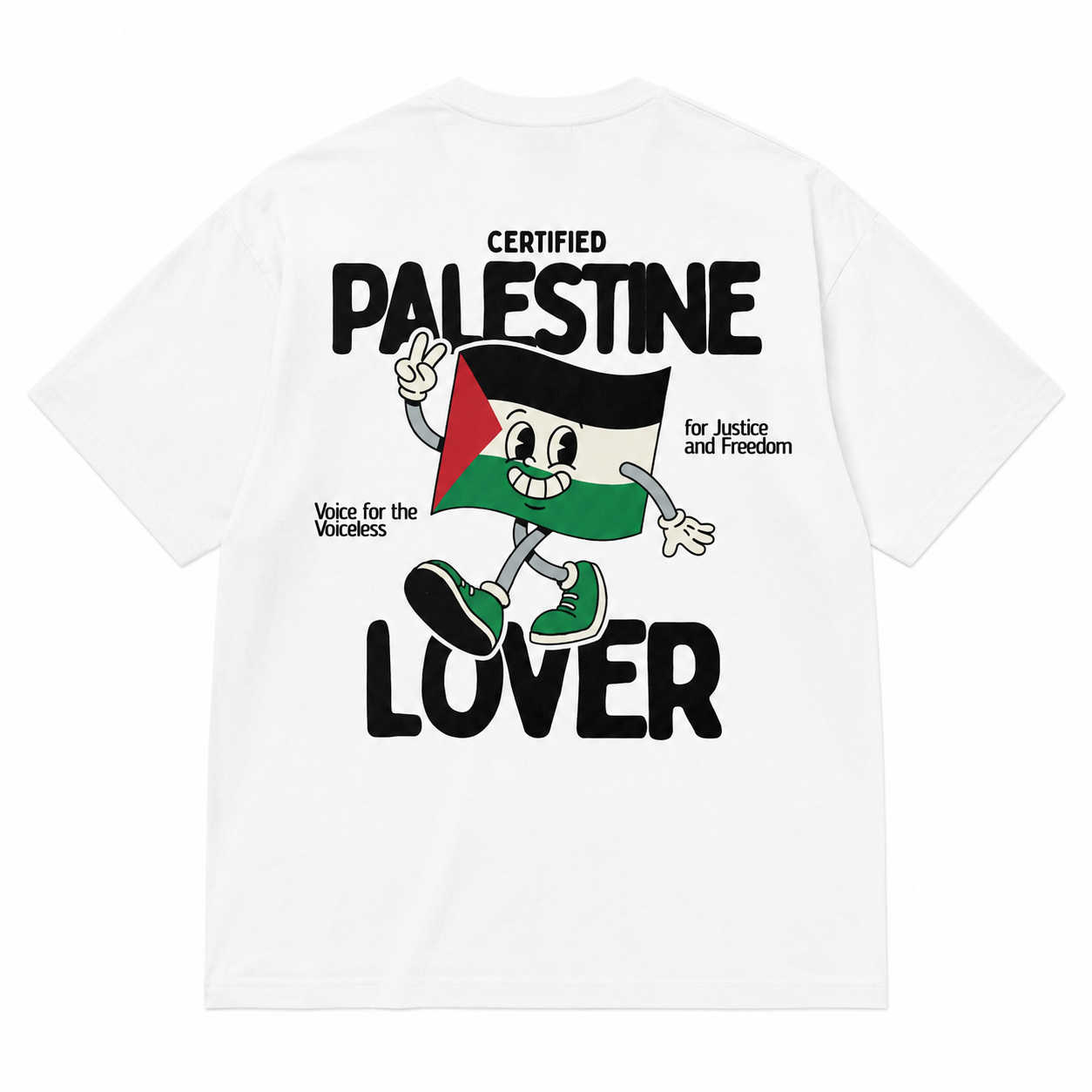 Palestine Lover Comic TEE